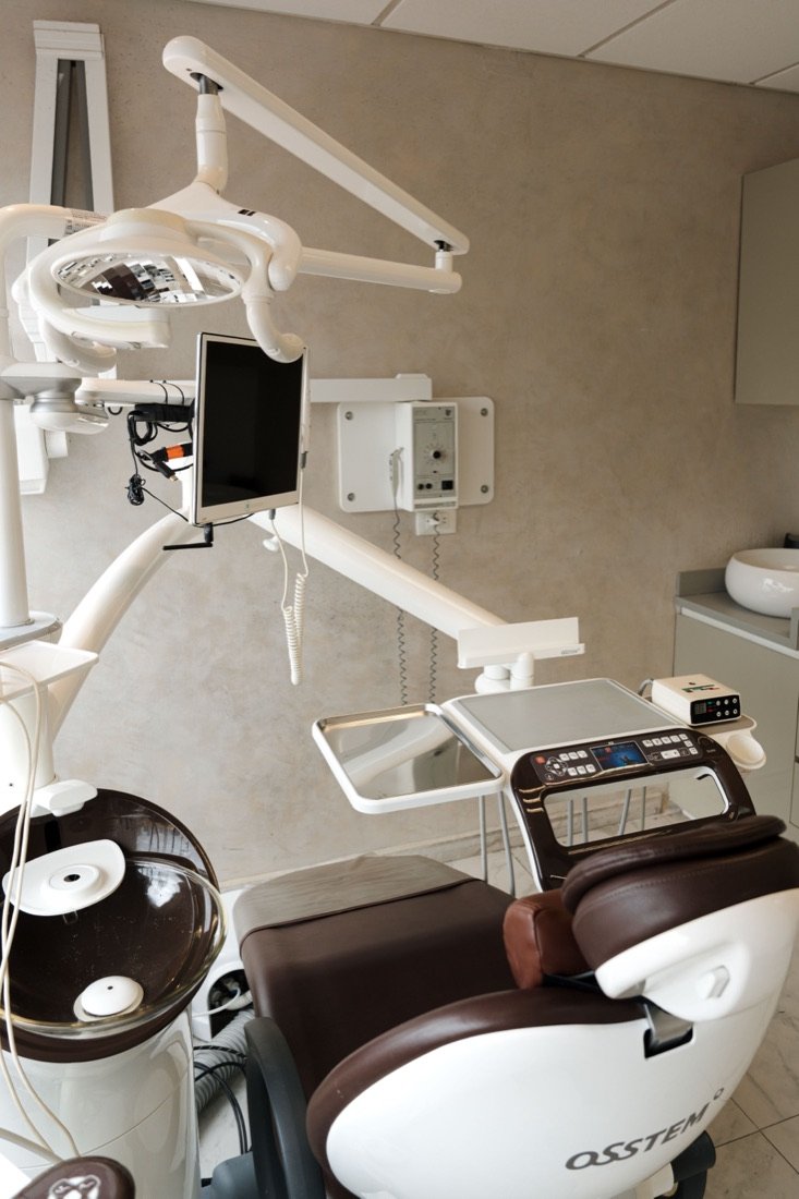 Área de tratamiento dental del consultorio